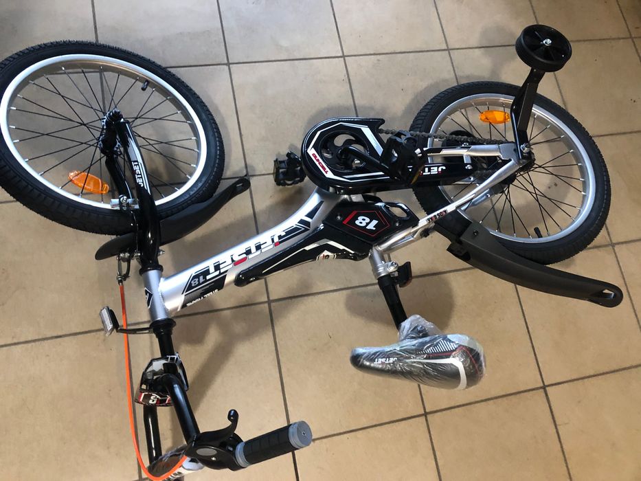 Спортивный облегчённый детский велосипед JET SET 18’