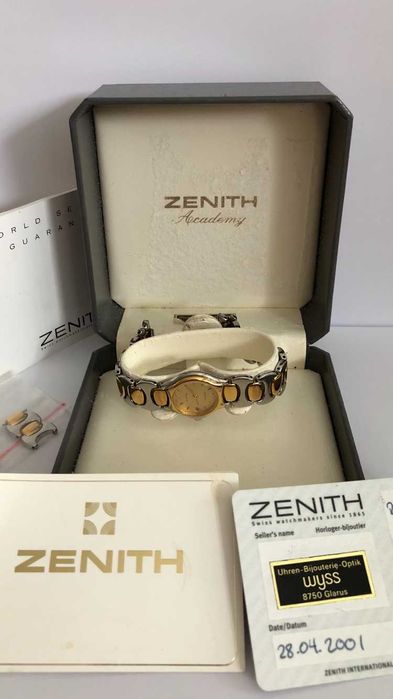 Zenith Academy, zegarek damski, full set, pełen zestaw, SUPER!!!