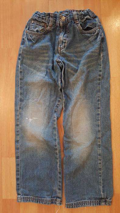 Spodnie jeansy chłopięce 122 cm