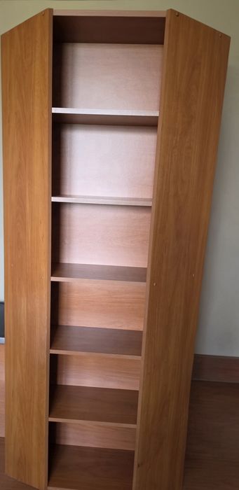 Wysoka półka na książki regał szafa na książki