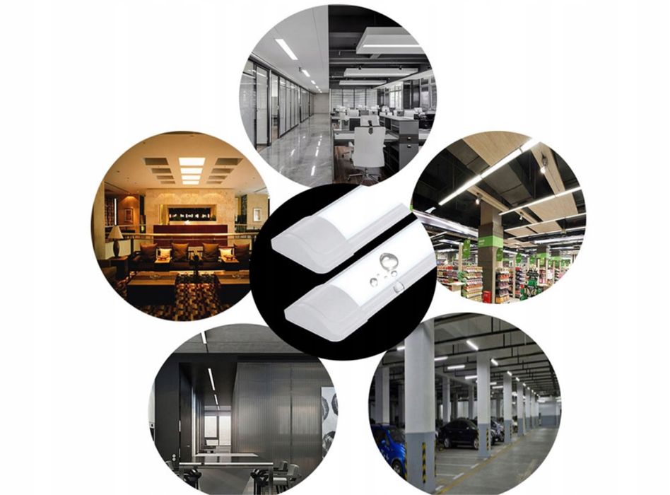 Lampa LED oprawa natynkowa ŚWIETLÓWKA Panel 120cm 36W barwa 6500k