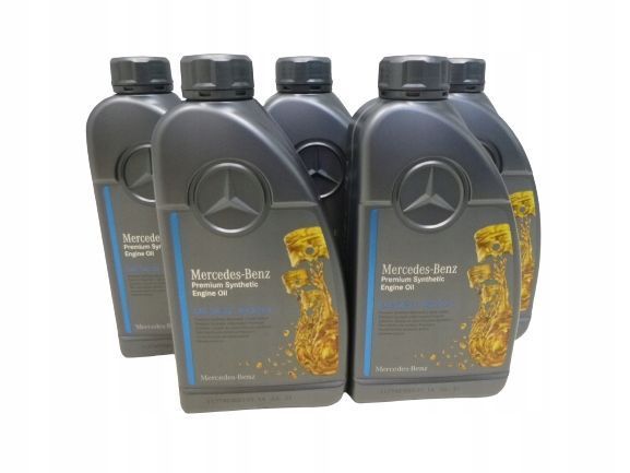 MERCEDES BENZ OLEJ SYNTETYCZNY 5W30 5W 30 MB 229.5 CENA ZA 5 LITRÓW