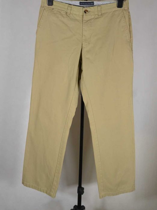 TOMMY HILFIGER Brooklyn Chino Spodnie Męskie 33/32 Oryginalne Super Stan