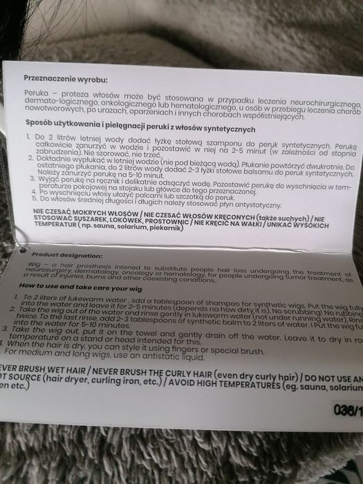 Nowa peruka Rokoko Hair Diamonds + gratisy