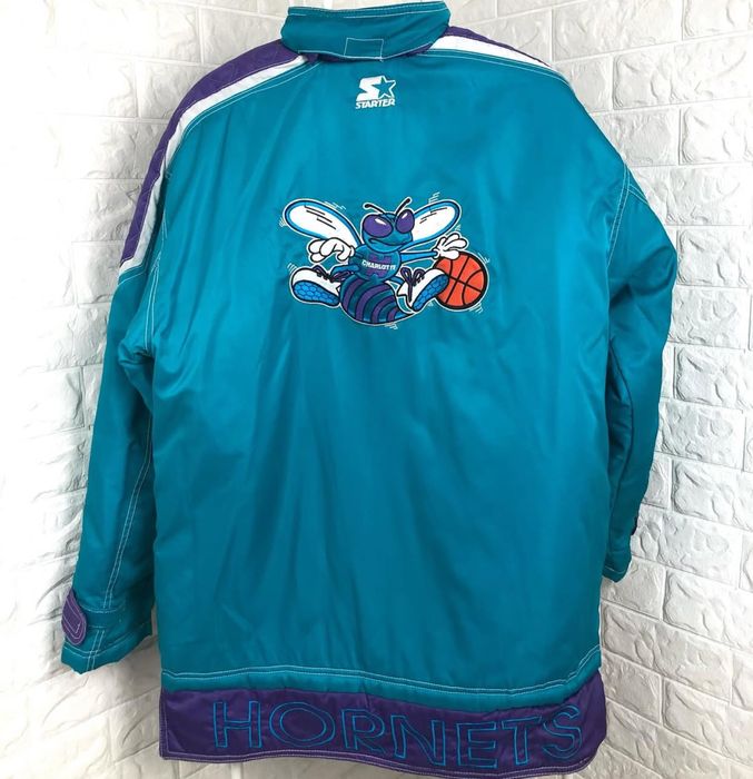 Куртка Charlotte Hornets Vintage Starter 90’s NBA бомбер нба стартер