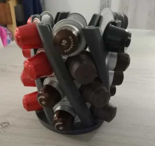 Expositor Rotativo ou espiral para CÁPSULAS NESPRESSO e compatíveis