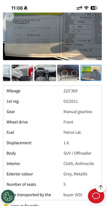 Dacia Duster 1.6