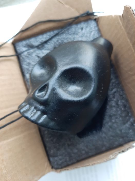 Halloween gwizdek aztecki  czaszka
