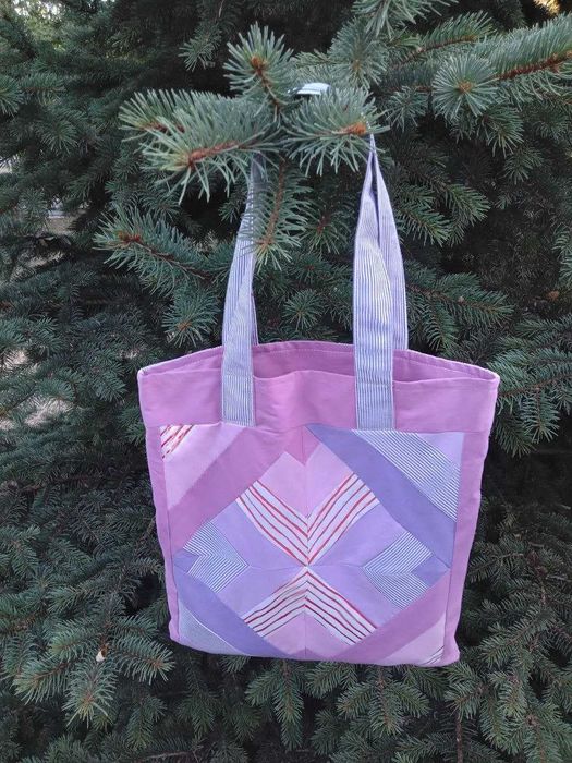 Продам Шоппер "Сирень"  (handmade)