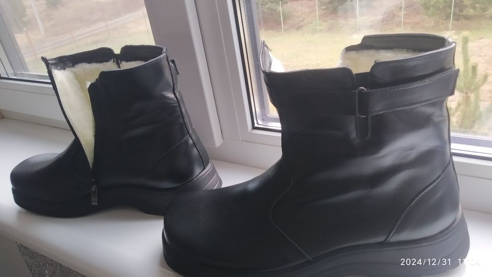 Ортопедичні чоловічі ботінки42- 43 розмір.