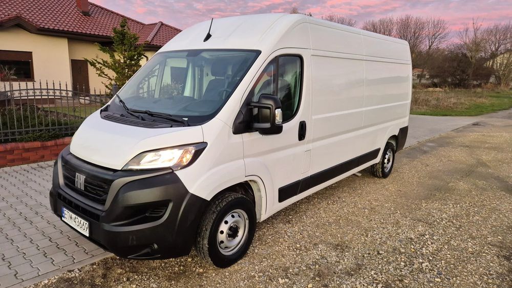 Fiat Ducato L3H2  Cena Brutto.Krajowy niski przebieg VAT23% klima temp. CARPLAY