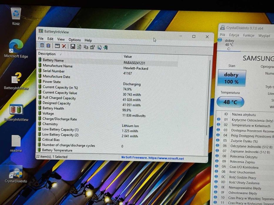 Laptop HP 255 G9 15,6 " AMD Ryzen 7 16/512 GB srebrny
