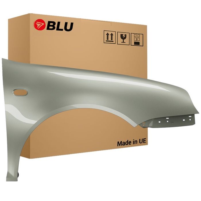 BLU Błotnik VW GOLF IV 4 LB7Z prawy srebrny 97-06 przód ocynk SatinSilber