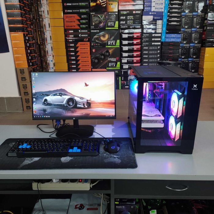 Компютер Новий Ryzen 5 5500, 16GB DDR4, RX 6700xt 12GB, SSD 512GB NVMe