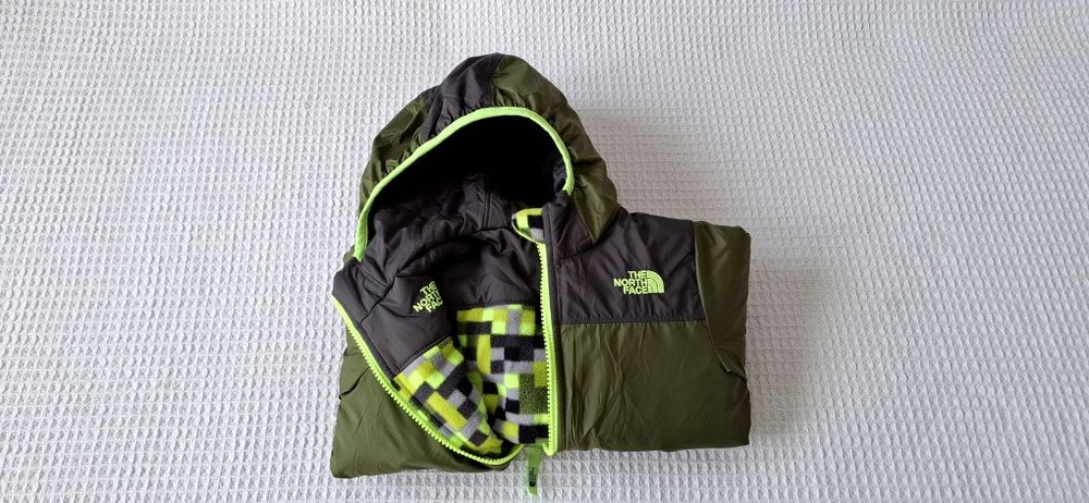 The North Face, dwustronna kurtka chłopięca, roz. 98cm