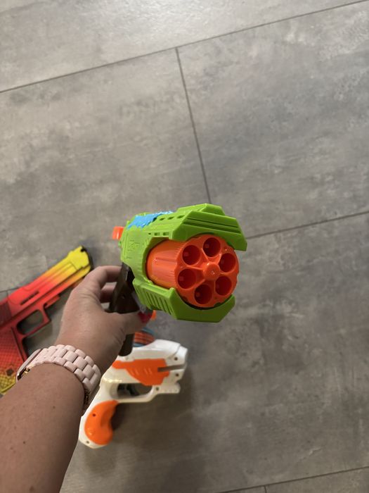 Pistolety zabawkowe, 3 szt.