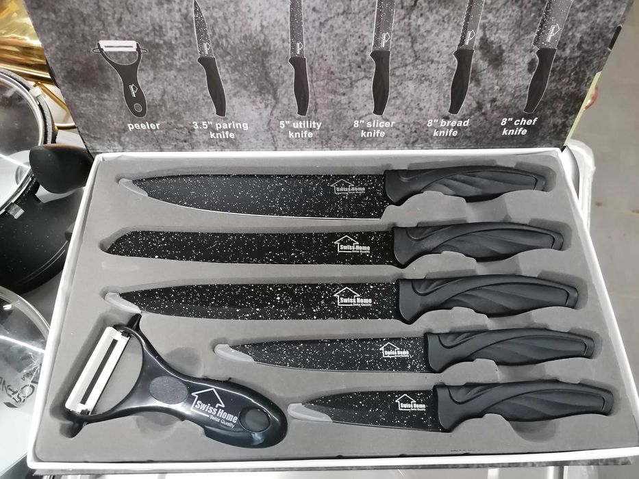 Facas de Cozinha 6 Peças Novo