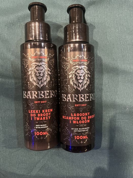 Krem i szampon do brody