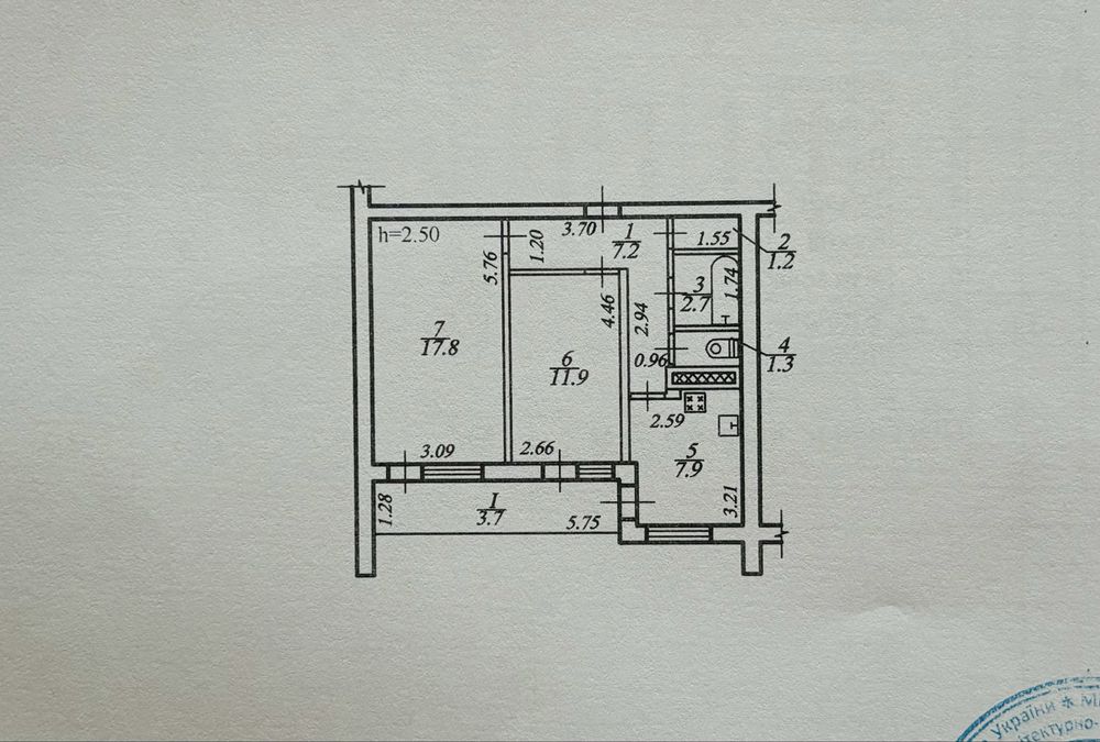 Продам 2-х к. квартиру р-н вул. Незалежності( Титова), Янгеля