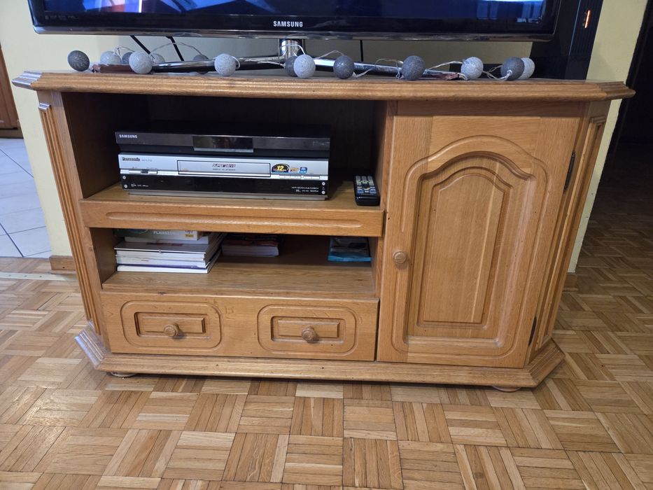Kredens duży,  kredens narożny, szafka tv, szafeczka dąb