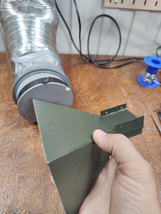 Антенна рупорная 5.8 ГГц 16dbi  (работает 5000-6000мгц)