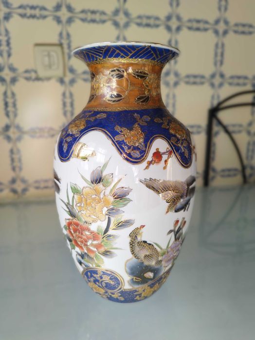Jarra Azul e Dourada