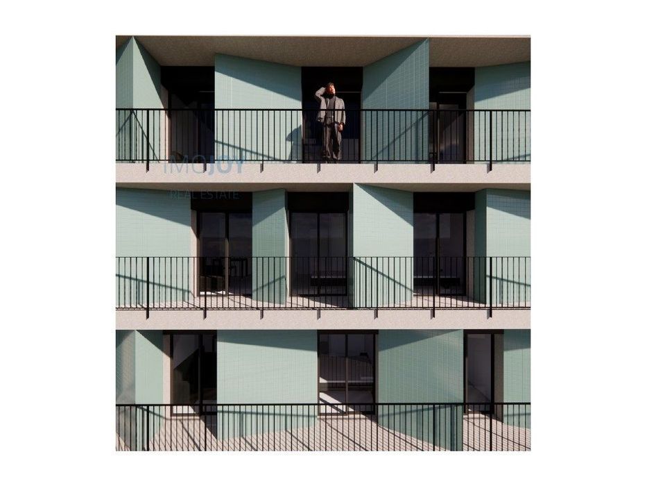 Apartamento T0 com Varanda em Construção no Porto — Paranhos, Porto