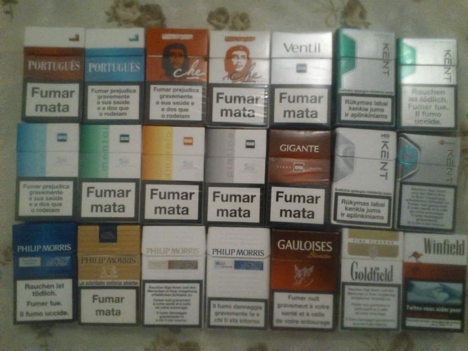 Colecção Maços Tabaco