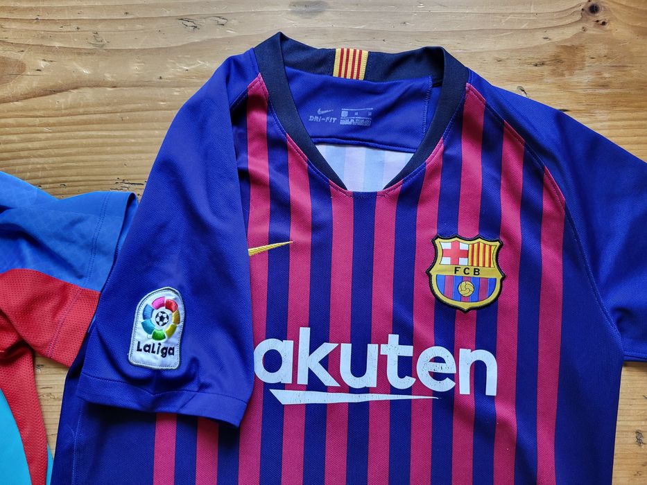 Nike dri fit slim 3x koszulki piłkarskie FCB Barcelona rozm. M
