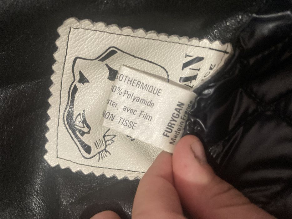 Вінтажна мотокуртка Furygan (Франція) — Натуральна шкіра, Metalon