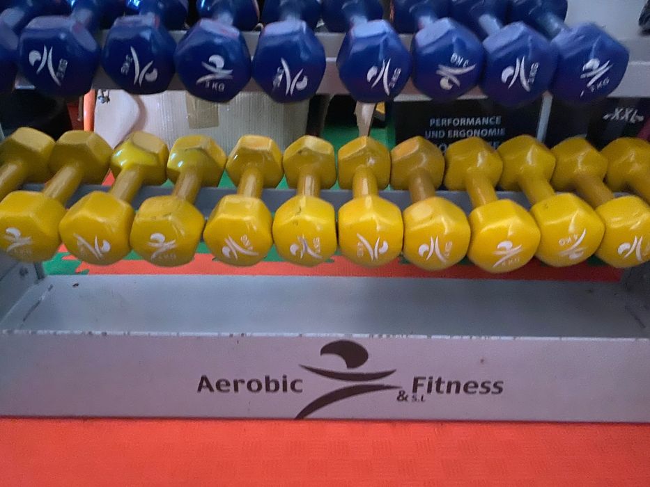 Halteres de 1kg, 2Kg, 3Kg e 4kg
