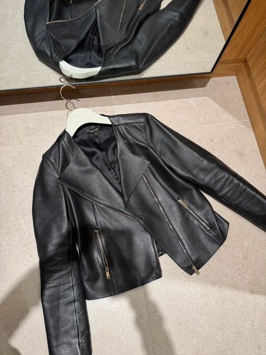 Skórzana ramoneska Massimo Dutti