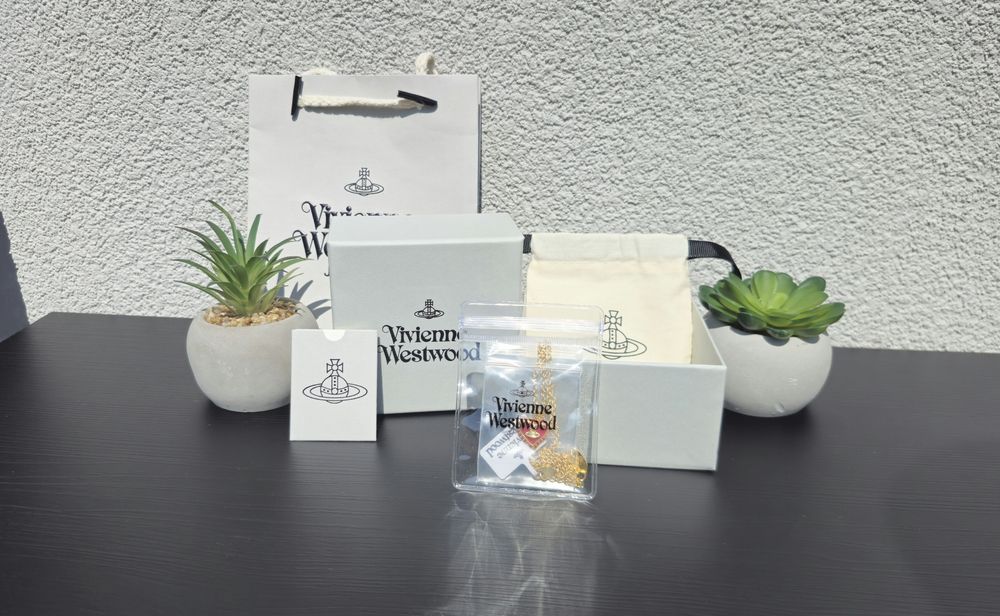 Прикраса Vivienne Westwood кулон серце. Срібний, золотий