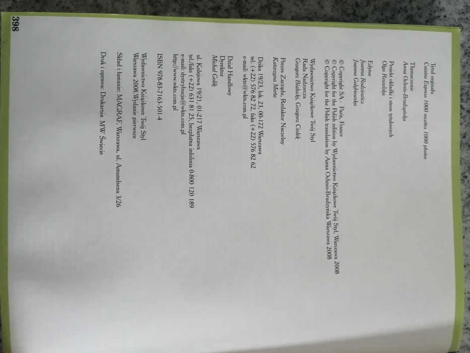 Kuchnia dla zabieganych. Przepisy na 1000 potraw.