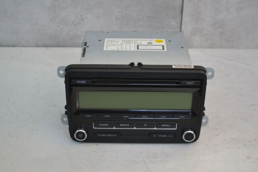 VW POLO 6R GOLF V VI PLUS PASSAT B6 B7 TIGUAN CADDY RADIO SAMOCHODOWE FABRYCZNE 1K0035186AA KOD