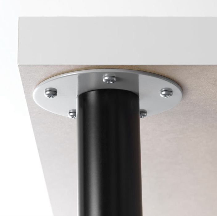 2 Pés para mesa metalicos regulaveis 60-90cm de altura Ikea
