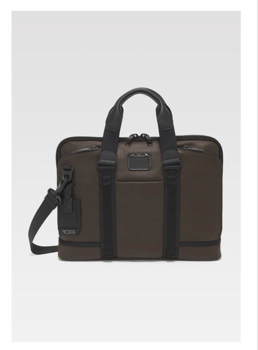 Сумка для ноутбука, паперів, Tumi, шкіра, оригінал