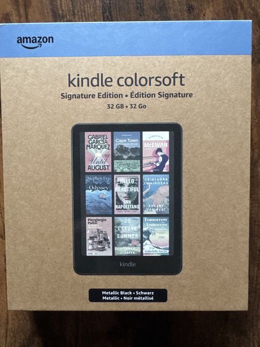 Amazon Kindle Colorsoft Signature Edition SA59CP , 32GB Metallic Black