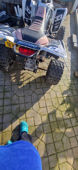 Ltz 400 2 lugares com atrelado rebosov alumínio