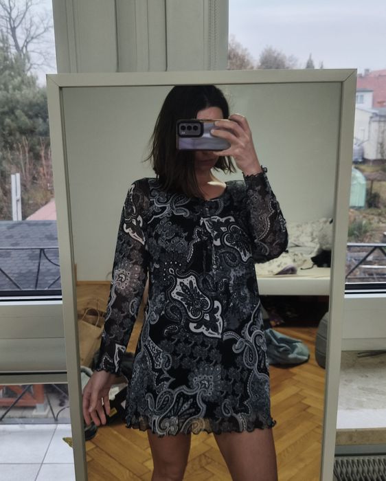 Sukienka wzory beach dress etno wzory