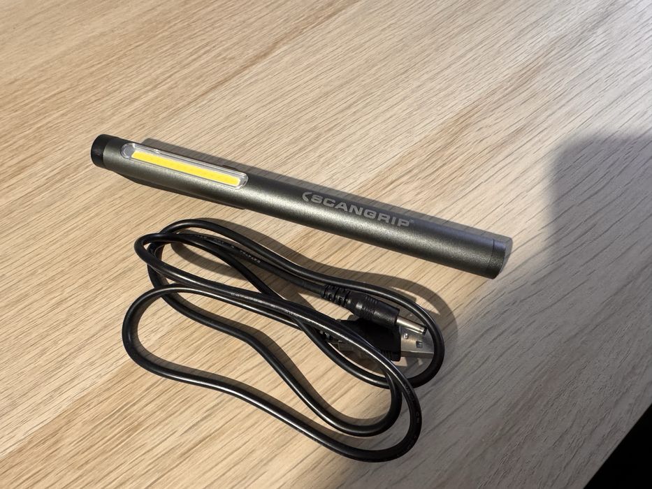 SCANGRIP Latarka akumulatorowa długopisowa LED 200 lm WORK PEN 200 R