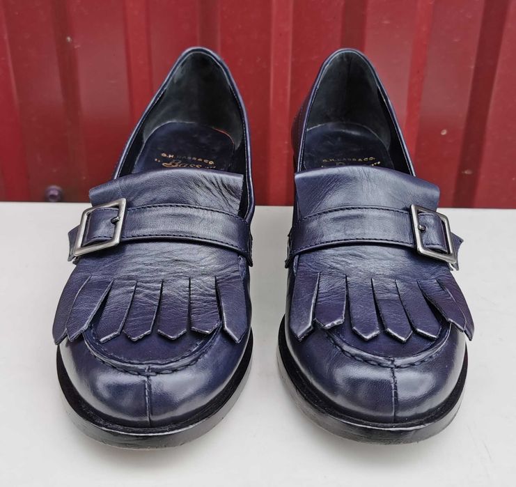 Кожаные туфли лоферы G.H.BASS 36 р. Оригинал