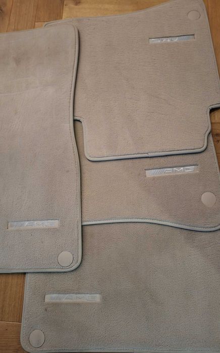 Dywaniki używane welurowe Mercedes-Benz S klasa W 222 Long