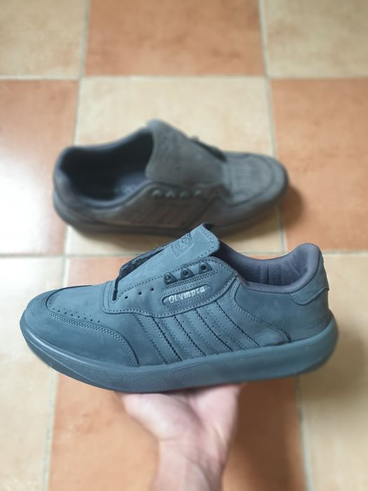 Мужские кроссовки Олимпия "московские 90" качественные, кросівки Хакі