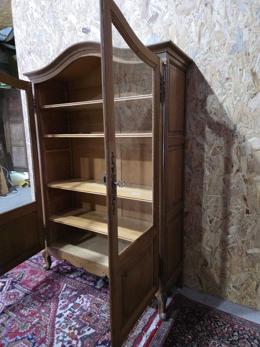 Biblioteka / witryna Ludwik – dąb, przeszklona #2390 Stylowy Węgrów