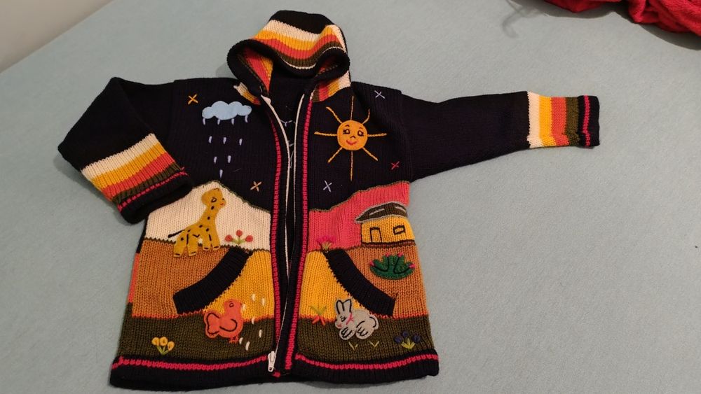 Oryginalny norweski sweter 110