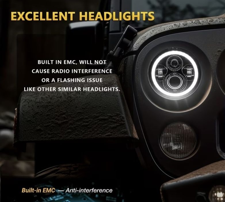 LED фара на мотоцикл