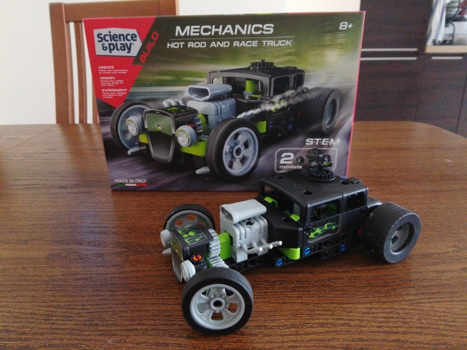 Clementoni Science and Play Mechanics klocki 2w1