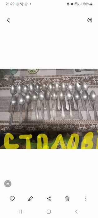 Вилки ,ложки, чайні   столові десартні , ножі,все для кухні