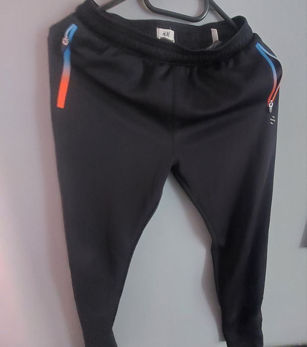 Spodnie dresowe h&m sport 146/152